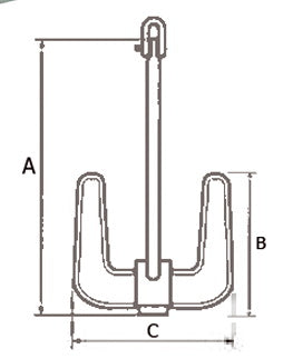 Ancora Hall Zincata