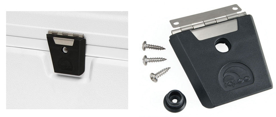 Gancio Chiusura Nera Inox Ghiacciaie Igloo
