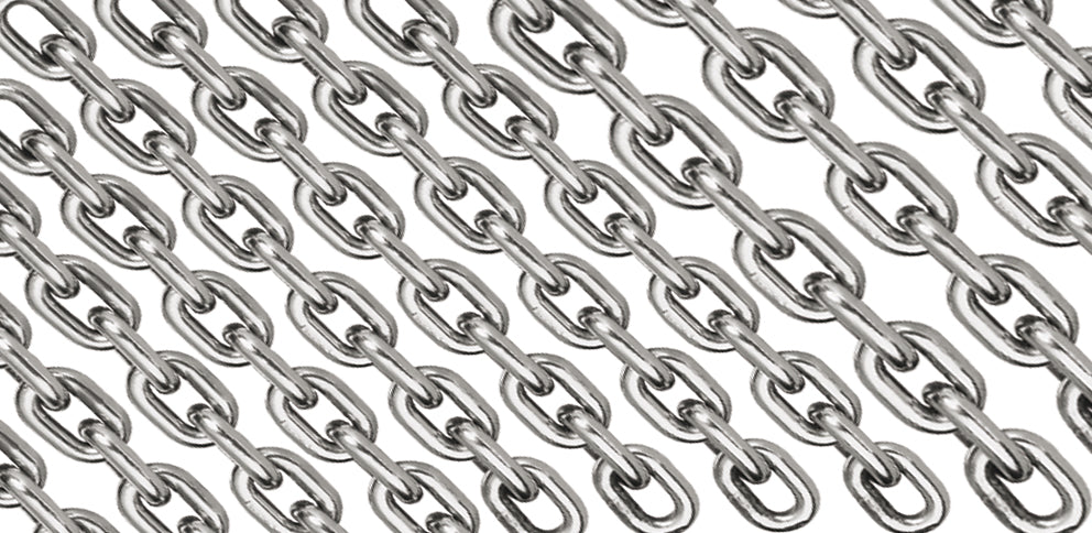 Catena Calibrata Inox Aisi 316 Lucidata