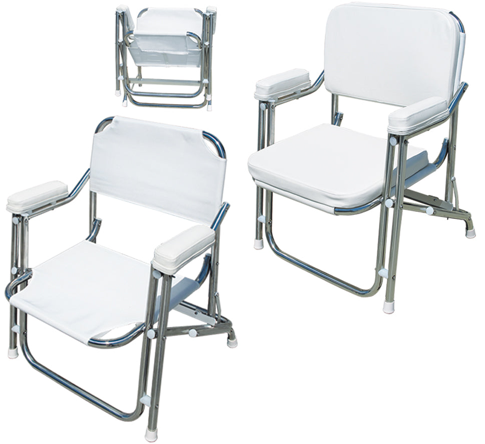 Poltroncina Pieghevole Inox "Venere"