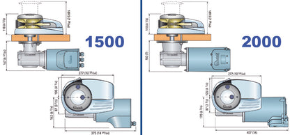 Salpa Ancora Verticali "Dylan Dh4" 1500-2000 W