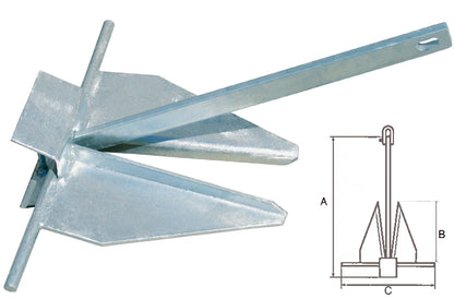 Ancora Sabbia Zincata