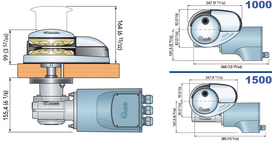 Salpa Ancora Verticali "Prince Dp3" 1000-1500 W