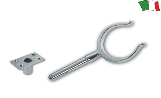 Scalmiera In Ottone Cromato