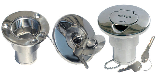 Tappo Inox Imbarco Acqua Con Chiave