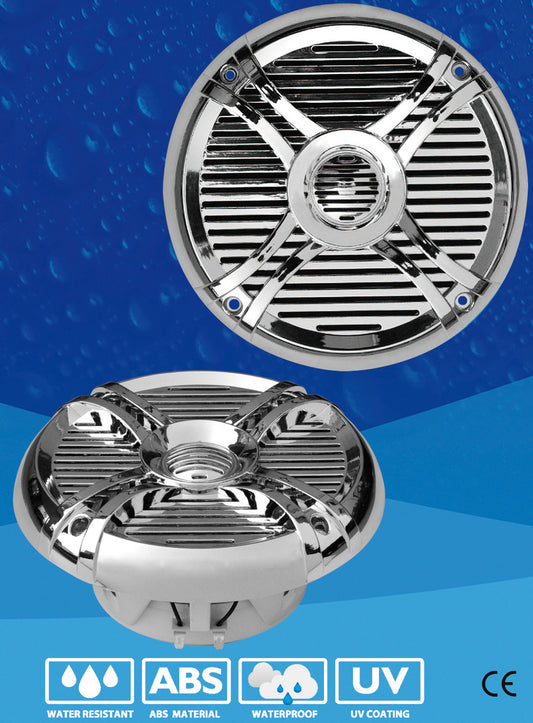 Altoparlanti Waterproof Con Griglia Cromata