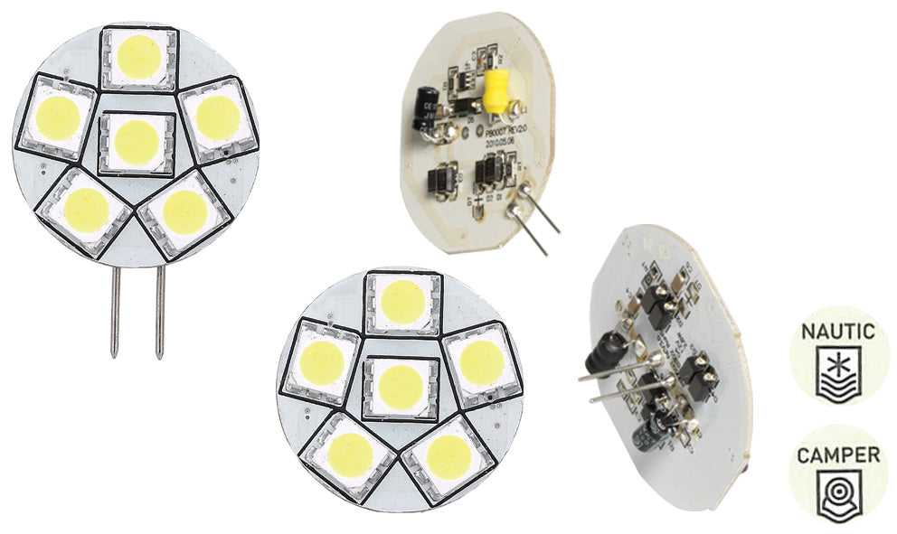 Lampada Attacco G4 - 6 Led