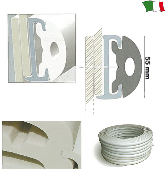 Profilo Parabordo In Pvc Per Accoppiamenti Scatolati