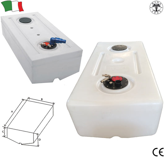 Serbatoio Carburante Di Grossa Capacità Con Base A Cuneo