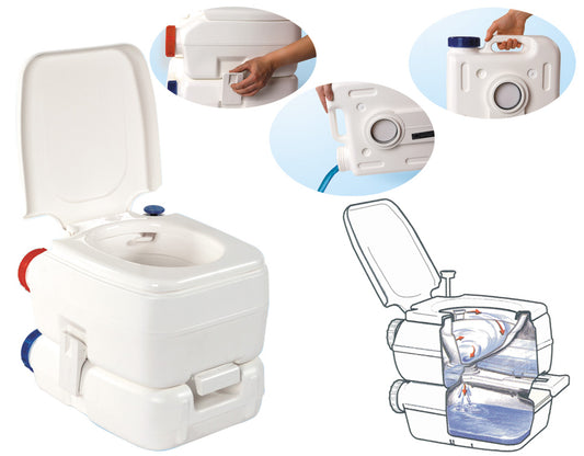Toilette Portatile Bi-Pot
