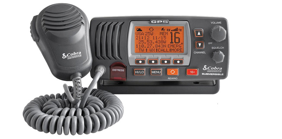 VHF Fisso Cobra Marine MR F77 con DSC e GPS Integrato