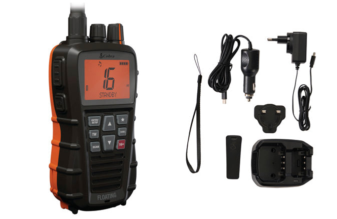 VHF Portatile Cobra BlueBond 350E