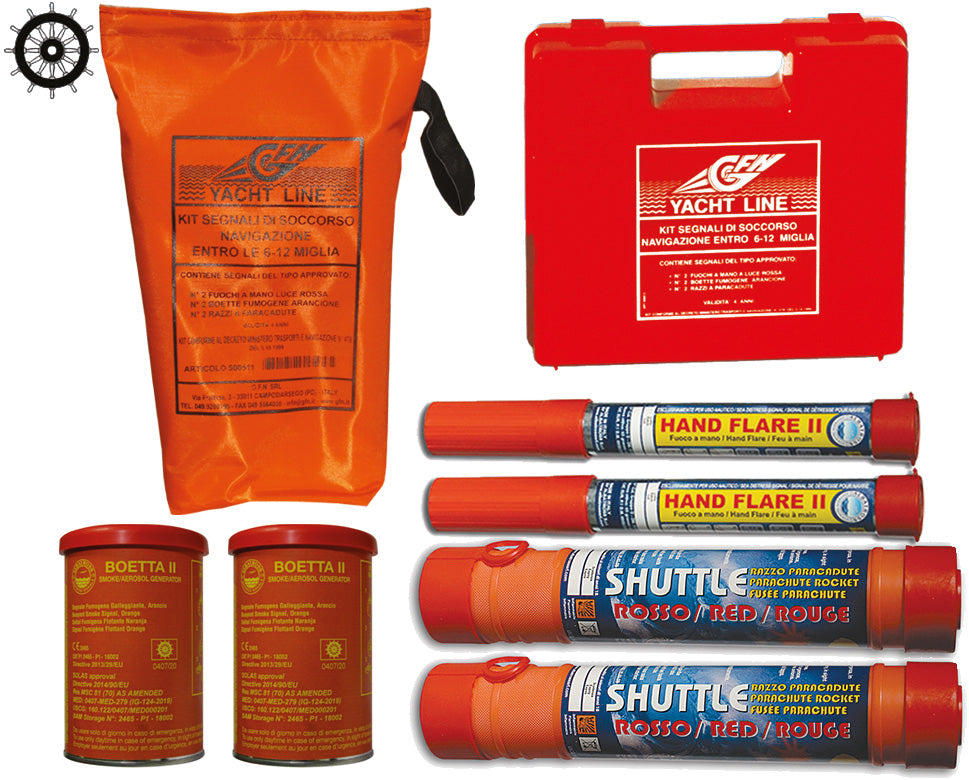 Kit Segnali Marini Da Diporto Entro 12 Miglia