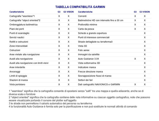Cartuccia Garmin Regular Bluechart G3 - G3 Vision