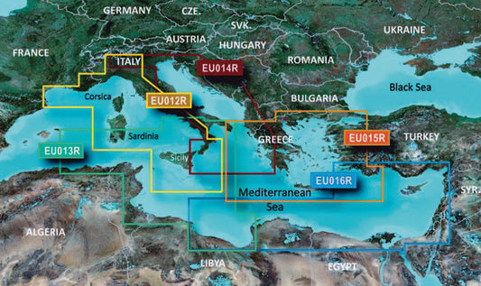 Cartuccia Garmin Regular Bluechart G3 - G3 Vision