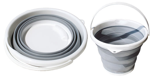 Secchio Pieghevole In Silicone