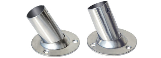 Base Tonda A 60° In Acciaio Inox Aisi 316