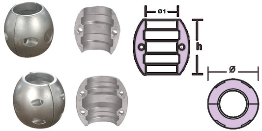 Anodo A Bracciale Per Assi