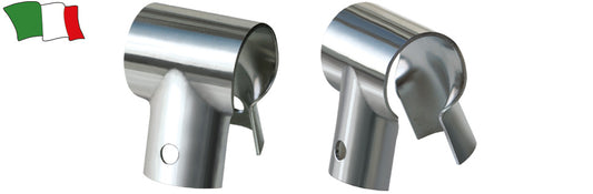 Supporto A "T" Stampato In Acciaio Inox Aisi 316