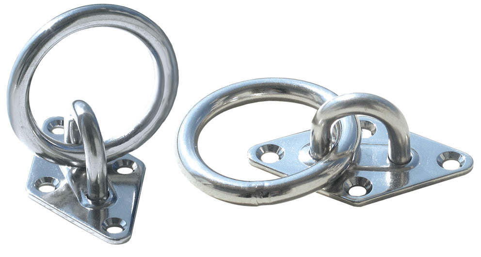 Anello Con Piastrina Romboidale