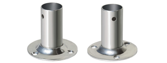 Base Tonda A 90° In Acciaio Inox Aisi 316