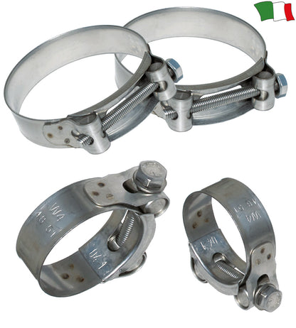 Fascetta In Acciaio Inox A Bullone Norflex