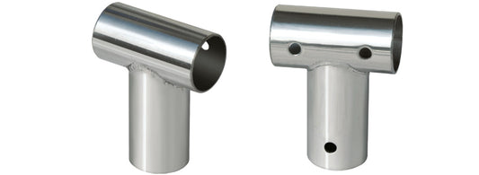 Supporto A "T" A 90° In Acciaio Inox Aisi 316