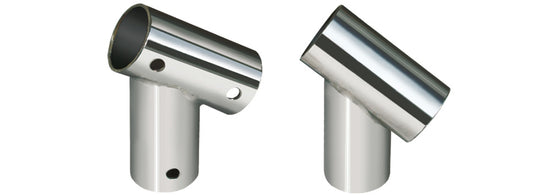 Supporto A "T" A 60° In Acciaio Inox Aisi 316