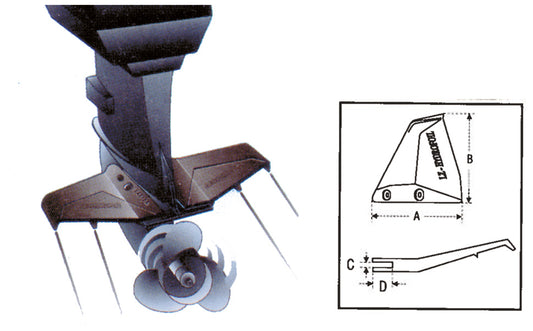 Stabilizzatore Idrodinamico Per Motori Fuoribordo