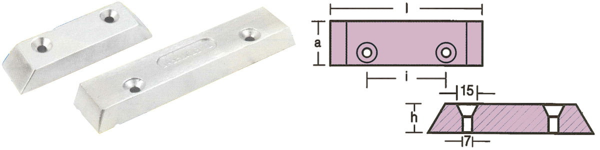 Anodo A Trapezio Per Flap