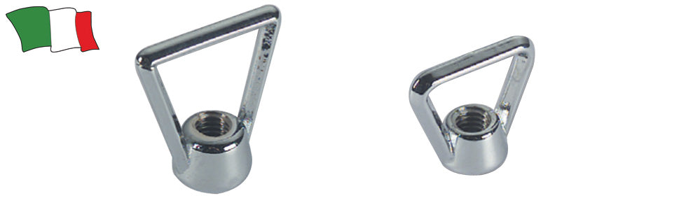 Galletto In Ottone Cromato