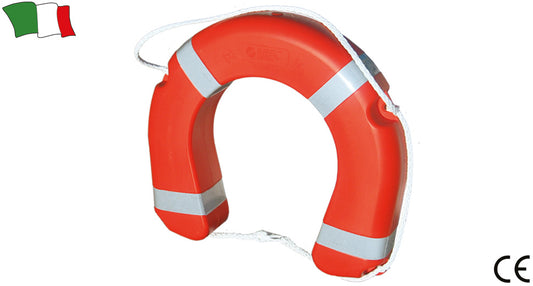 Salvagente A Ferro Di Cavallo Omologato D.M. 367/04