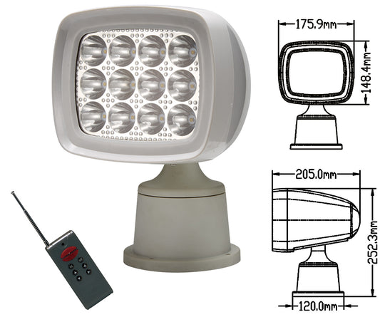 Faro A 12 Led Radiocomandato