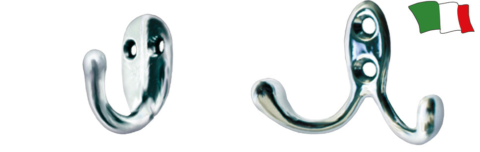 Appendiabiti In Ottone Cromato