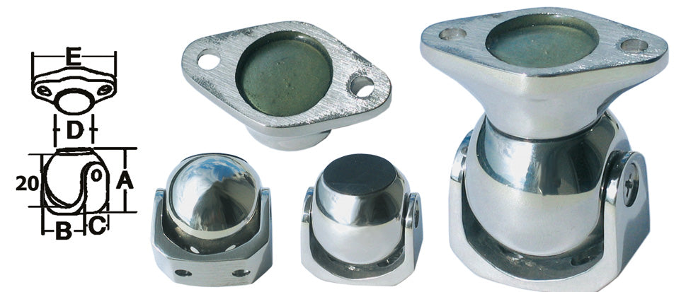 Fermaporte Magnetico In Acciaio Inox Aisi 316