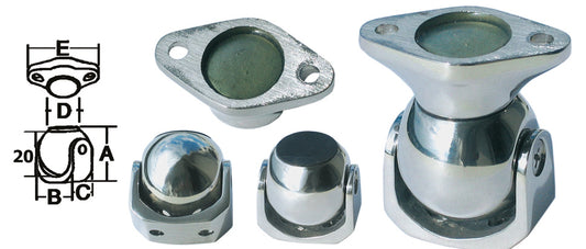 Fermaporte Magnetico In Acciaio Inox Aisi 316