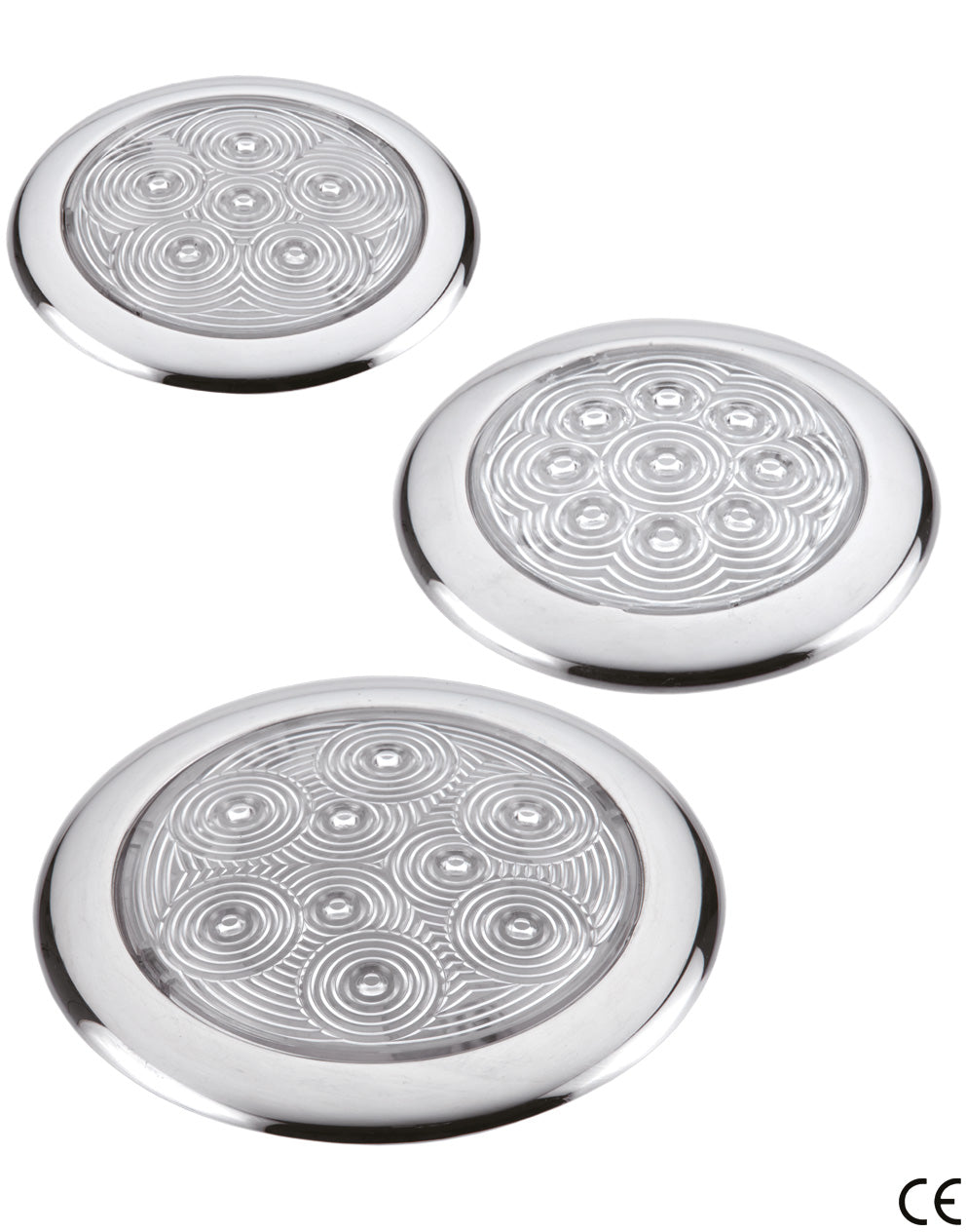 Plafoniera In Acciaio Inox A Led