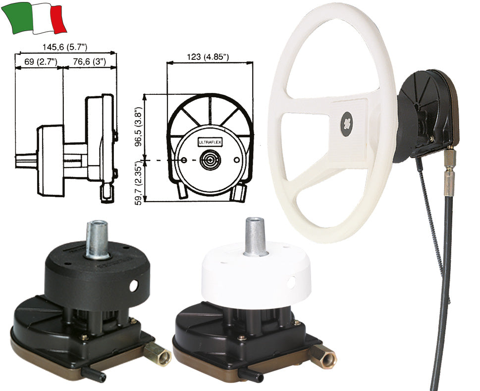 Timoneria Rotativa Ultraflex T67