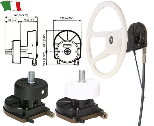 Timoneria Rotativa Ultraflex T67