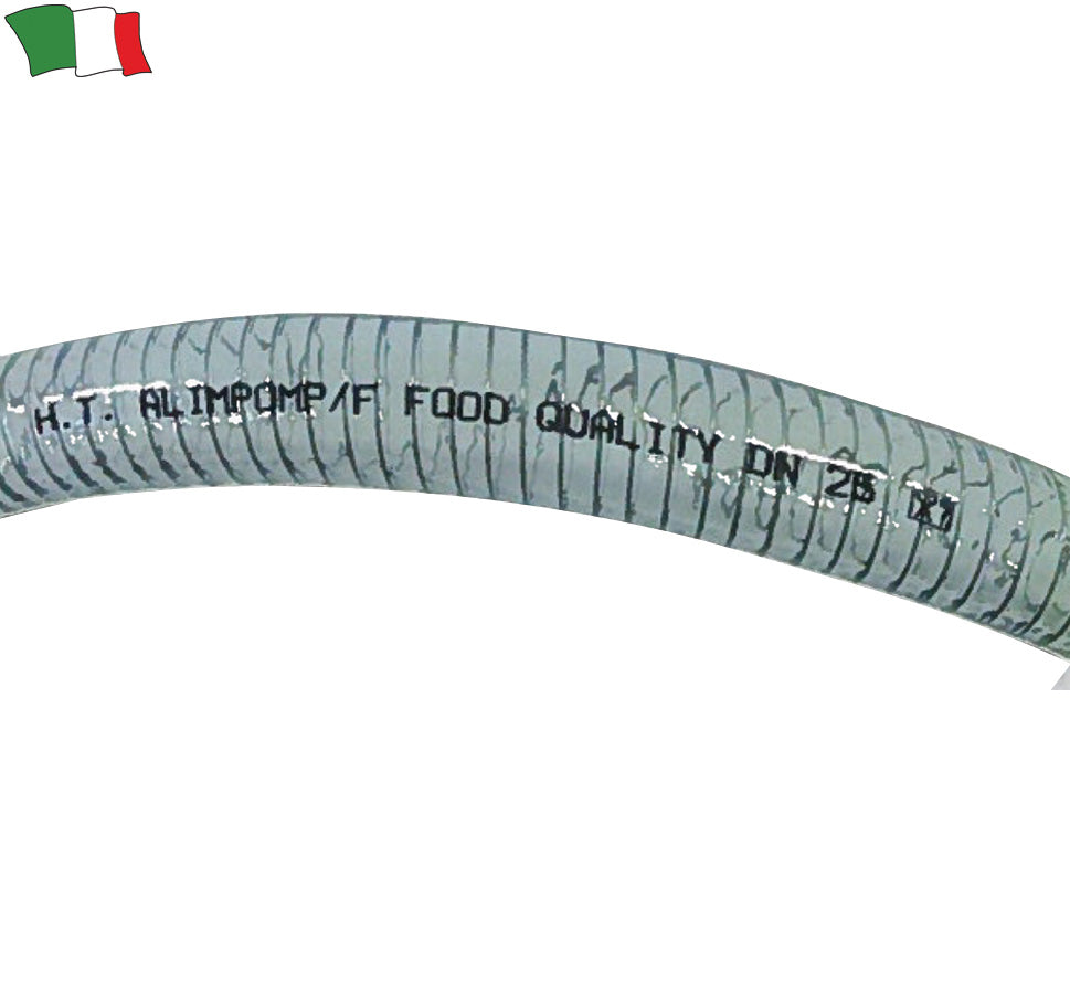 Tubo Pvc Spiralato Atossico Con Rinforzo In Acciaio