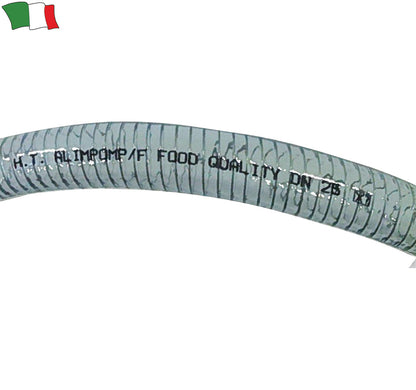 Tubo Pvc Spiralato Atossico Con Rinforzo In Acciaio