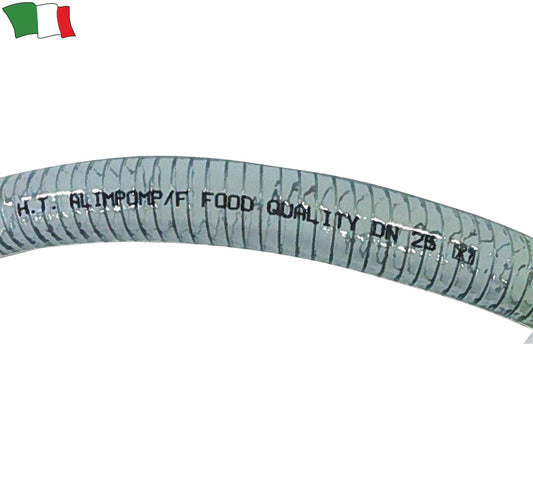 Tubo Pvc Spiralato Atossico Con Rinforzo In Acciaio