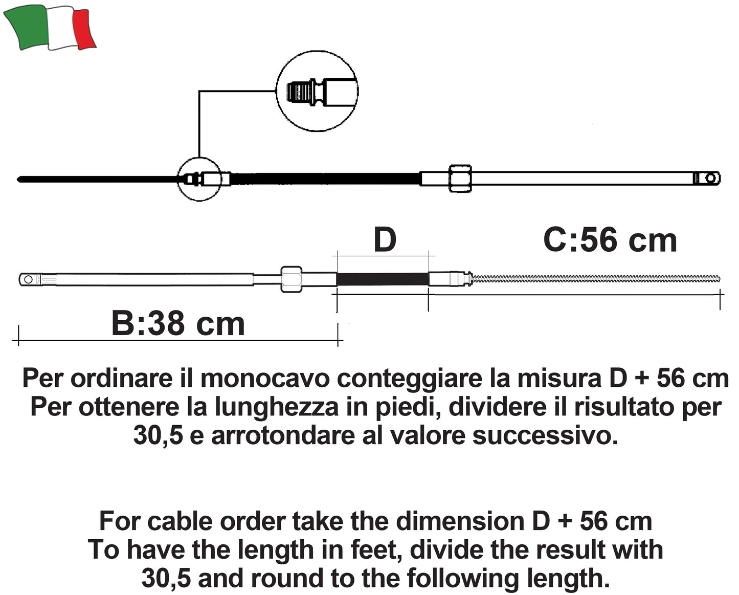 Monocavo Ultraflex M58